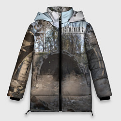 Куртка зимняя женская STALKER 2 тоннель, цвет: 3D-светло-серый