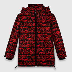 Женская зимняя куртка Dead Space символы обелиска
