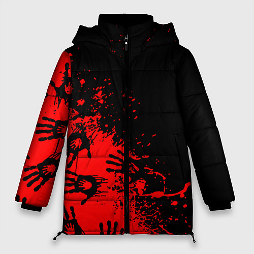 Женская зимняя куртка Death Stranding game / 3D-Черный – фото 1