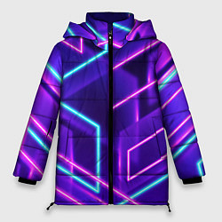 Женская зимняя куртка Neon Geometric