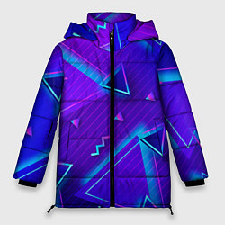 Женская зимняя куртка Neon Pattern colored