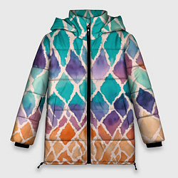 Куртка зимняя женская Рыбкина чешуя, цвет: 3D-светло-серый