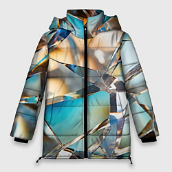 Женская зимняя куртка Грани стеклянного камня