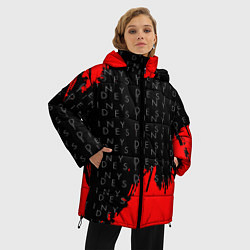 Куртка зимняя женская Дестини паттерн шутер краски, цвет: 3D-светло-серый — фото 2