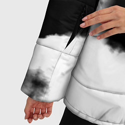 Куртка зимняя женская Liverpool текстура, цвет: 3D-черный — фото 2