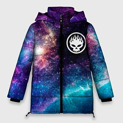 Куртка зимняя женская The Offspring space rock, цвет: 3D-черный