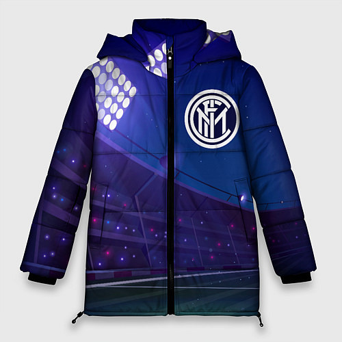 Женская зимняя куртка Inter ночное поле / 3D-Черный – фото 1
