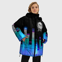 Куртка зимняя женская Motorhead эквалайзер, цвет: 3D-черный — фото 2