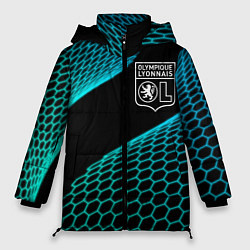 Куртка зимняя женская Lyon football net, цвет: 3D-черный