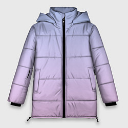 Женская зимняя куртка Градиент лавандовый