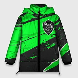 Куртка зимняя женская Roma sport green, цвет: 3D-черный