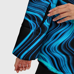 Куртка зимняя женская HIM sound wave, цвет: 3D-черный — фото 2