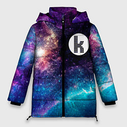 Куртка зимняя женская The Killers space rock, цвет: 3D-черный