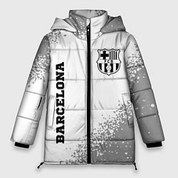 Куртка зимняя женская Barcelona sport на светлом фоне вертикально, цвет: 3D-черный