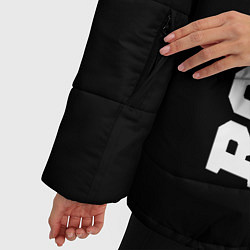 Куртка зимняя женская Roma sport на темном фоне по-вертикали, цвет: 3D-черный — фото 2