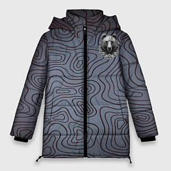 Куртка зимняя женская Дикий, цвет: 3D-черный