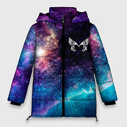 Куртка зимняя женская Placebo space rock, цвет: 3D-черный