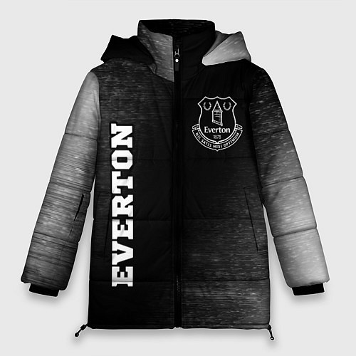 Женская зимняя куртка Everton sport на темном фоне вертикально / 3D-Черный – фото 1