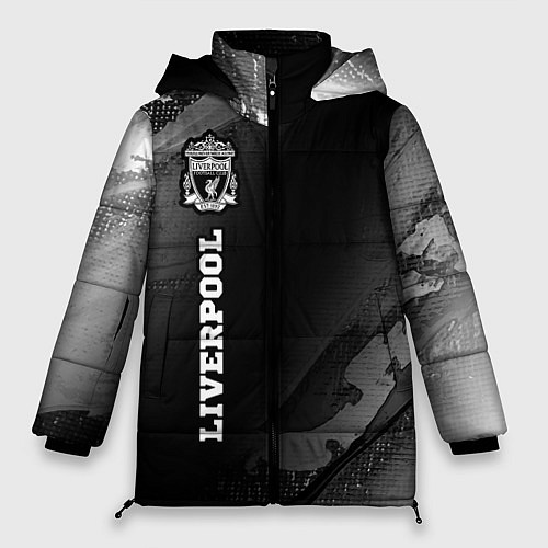Женская зимняя куртка Liverpool sport на темном фоне по-вертикали / 3D-Черный – фото 1