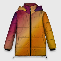 Куртка зимняя женская Абстракция солнечный луч, цвет: 3D-светло-серый