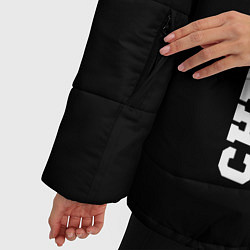 Куртка зимняя женская Chelsea sport на темном фоне по-вертикали, цвет: 3D-черный — фото 2