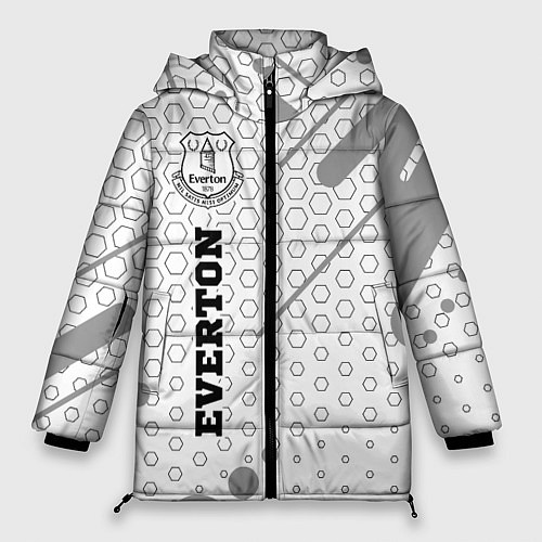 Женская зимняя куртка Everton sport на светлом фоне по-вертикали / 3D-Черный – фото 1
