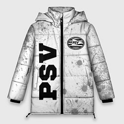 Куртка зимняя женская PSV sport на светлом фоне вертикально, цвет: 3D-черный