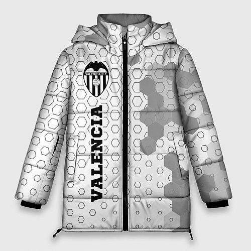 Женская зимняя куртка Valencia sport на светлом фоне по-вертикали / 3D-Черный – фото 1