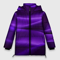 Женская зимняя куртка Фиолетовый шелк