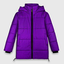 Женская зимняя куртка Фиолетовый текстурированный
