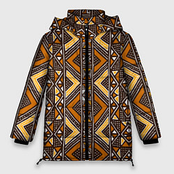 Женская зимняя куртка Мавританский африканский орнамент
