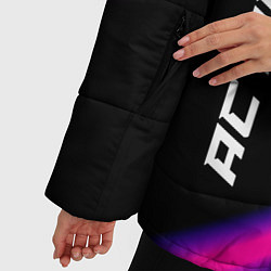 Куртка зимняя женская AC Milan speed game lights, цвет: 3D-черный — фото 2