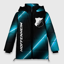 Куртка зимняя женская Hoffenheim неоновые лампы, цвет: 3D-черный