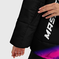 Куртка зимняя женская Mass Effect speed game lights, цвет: 3D-черный — фото 2