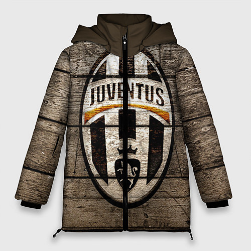 Женская зимняя куртка Juventus / 3D-Черный – фото 1