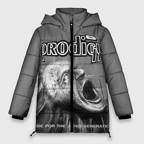 Женская зимняя куртка The Prodigy: Madness / 3D-Черный – фото 1