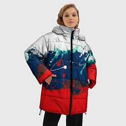 Куртка зимняя женская Триколор РФ, цвет: 3D-красный — фото 2