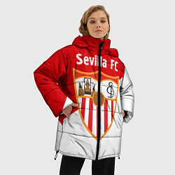 Куртка зимняя женская Sevilla FC, цвет: 3D-красный — фото 2