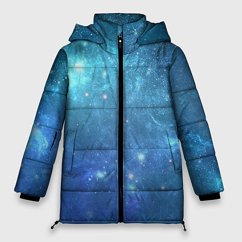 Женская зимняя куртка Космос / 3D-Светло-серый – фото 1