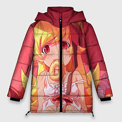 Куртка зимняя женская Ошино Шинобу, цвет: 3D-светло-серый