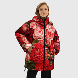 Куртка зимняя женская Ассорти из цветов, цвет: 3D-красный — фото 2