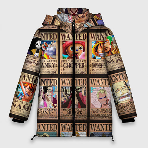 Женская зимняя куртка One Piece / 3D-Черный – фото 1