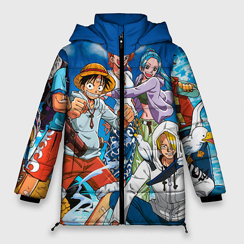 Женская зимняя куртка One Piece / 3D-Красный – фото 1