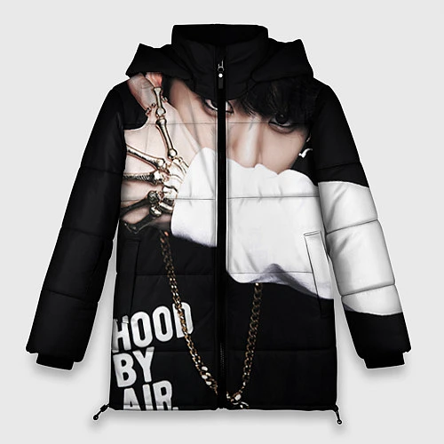 Женская зимняя куртка BTS: Hood by air / 3D-Черный – фото 1