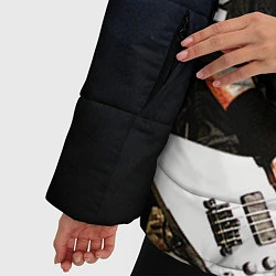 Куртка зимняя женская System of a Down, цвет: 3D-светло-серый — фото 2