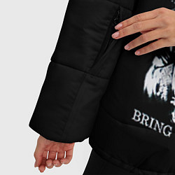 Куртка зимняя женская BMTH: Skull Pray, цвет: 3D-черный — фото 2