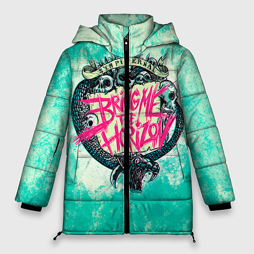 Женская зимняя куртка BMTH: Sempiternal / 3D-Черный – фото 1