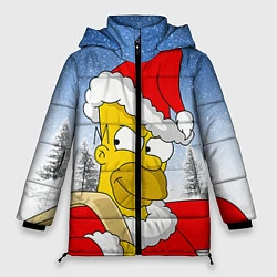 Куртка зимняя женская Санта Гомер, цвет: 3D-черный