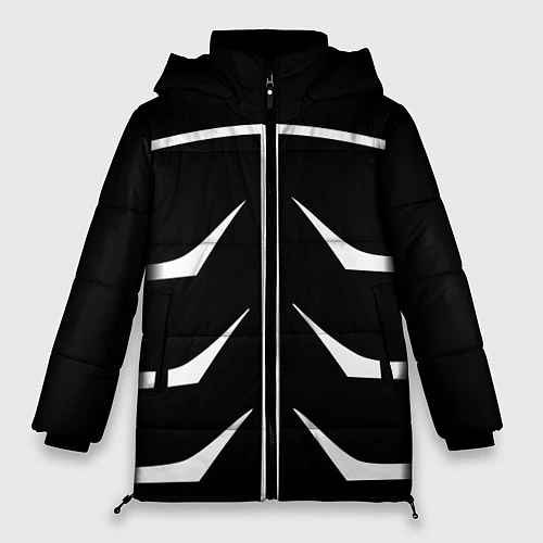 Женская зимняя куртка Токийский гуль / 3D-Черный – фото 1
