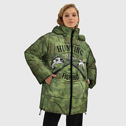 Куртка зимняя женская Hunting & Fishing, цвет: 3D-черный — фото 2